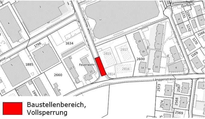 Plan Vollsperrung Grabenstrasse