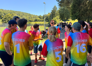 Lehrerteam bespricht sich