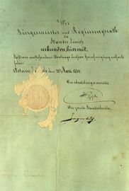 Ausscheidungs-Vertrag von 1849